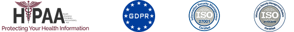 HIPAA, GDPR, ISO 27001, ISO 27000